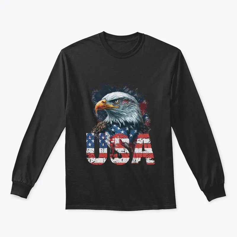 Patriotic US Eagle 010