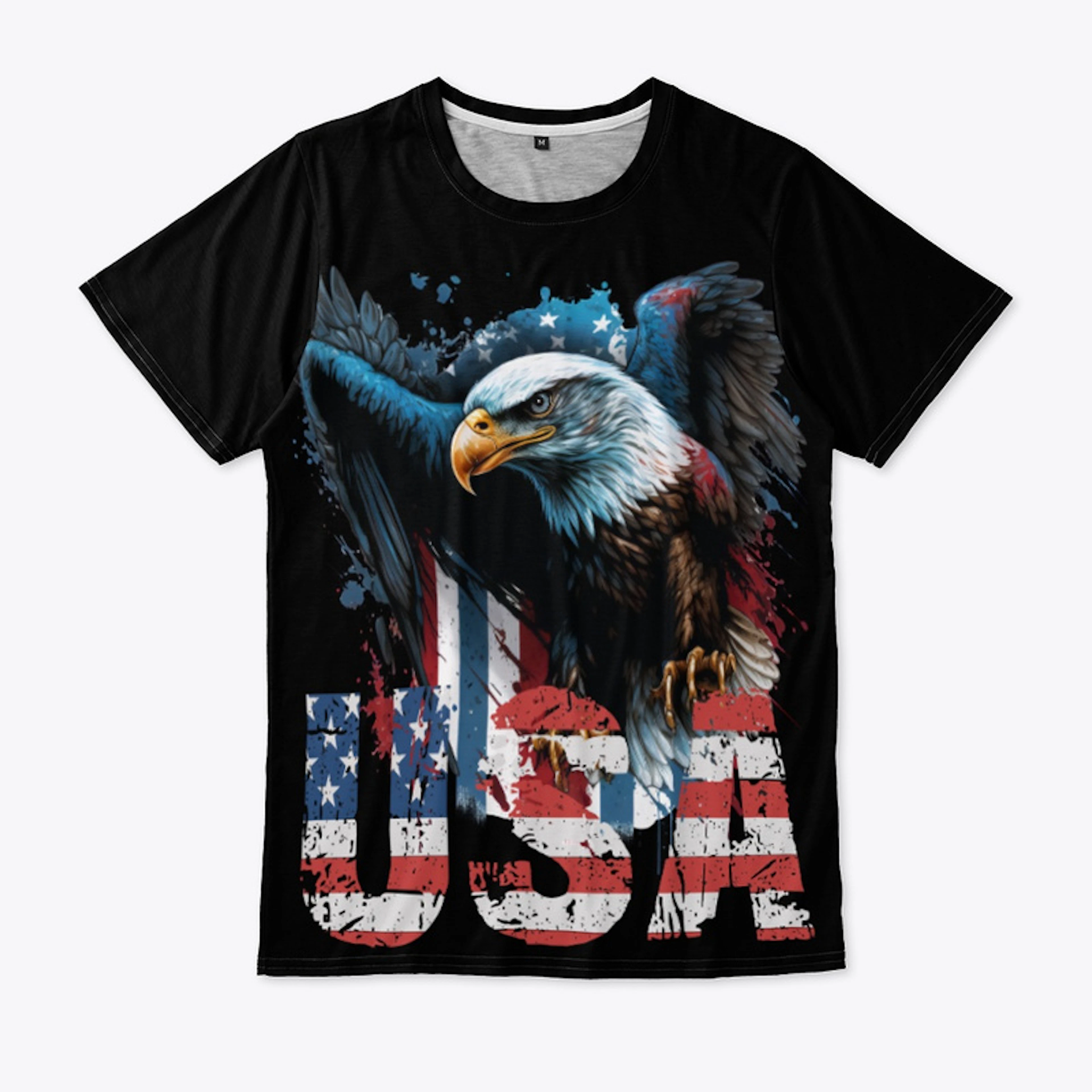 Patriotic US Eagle 009