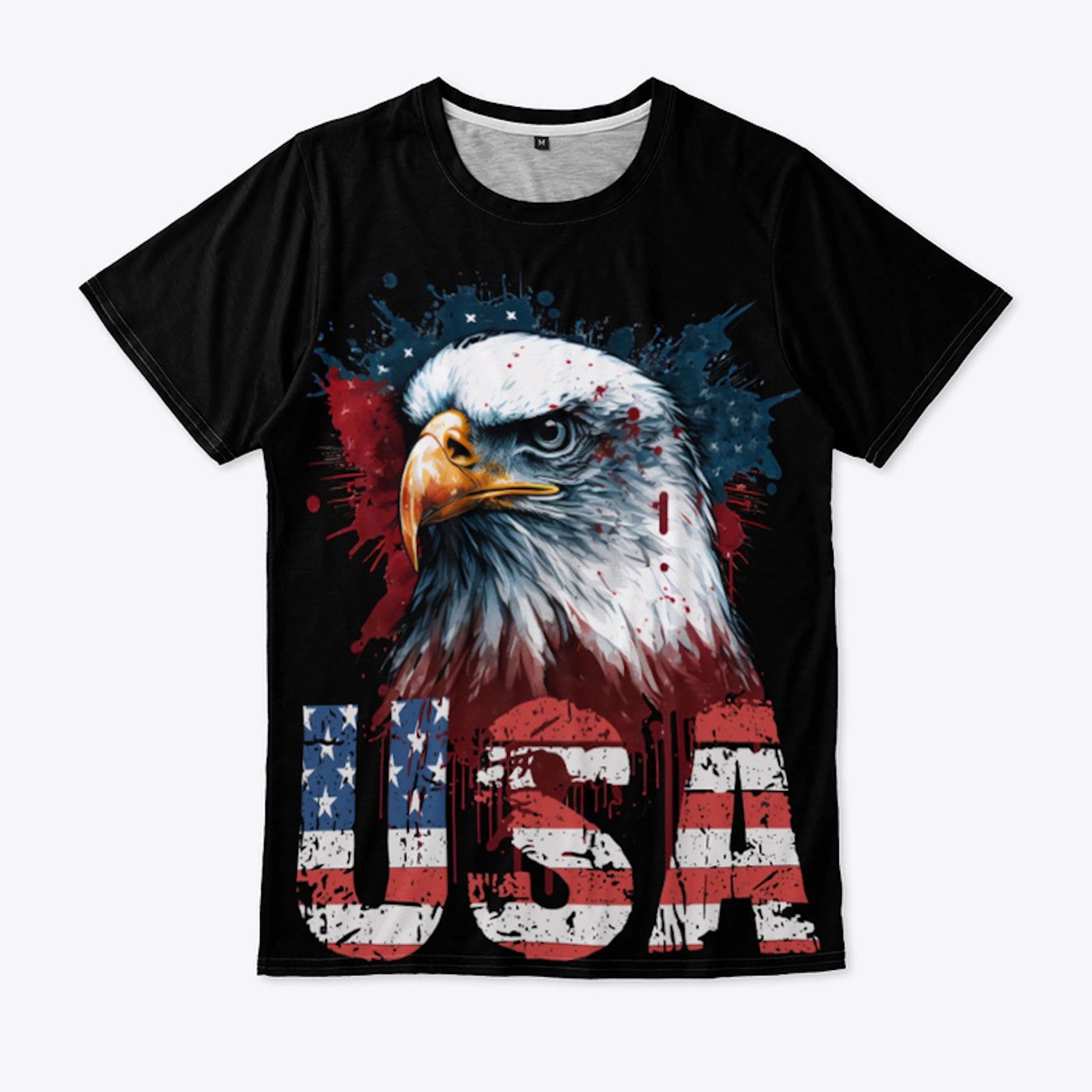 Patriotic US Eagle 004