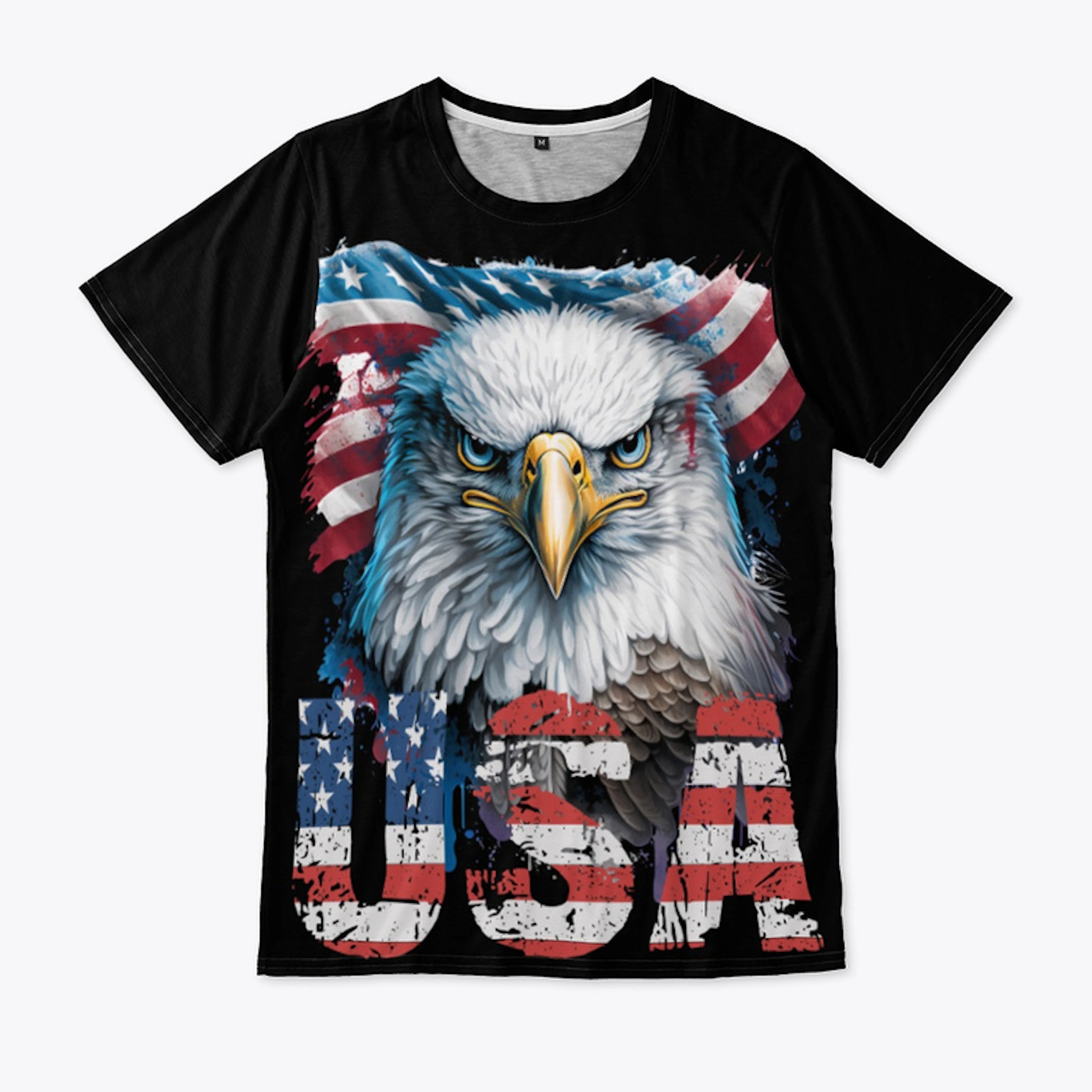Patriotic US Eagle 003