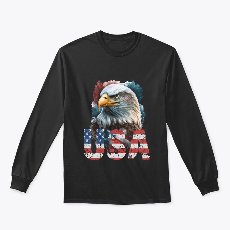 Patriotic US Eagle 015