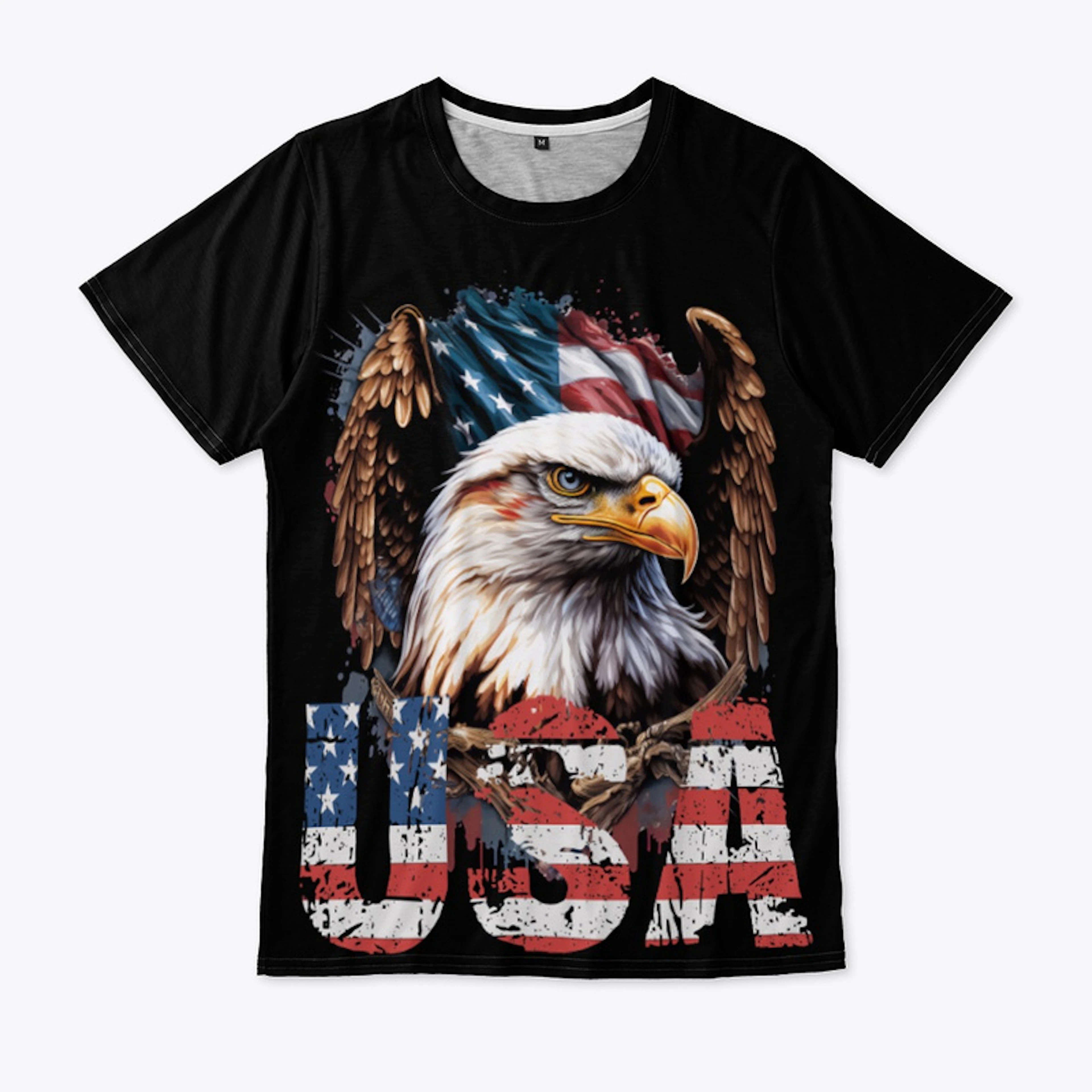 Patriotic US Eagle 007