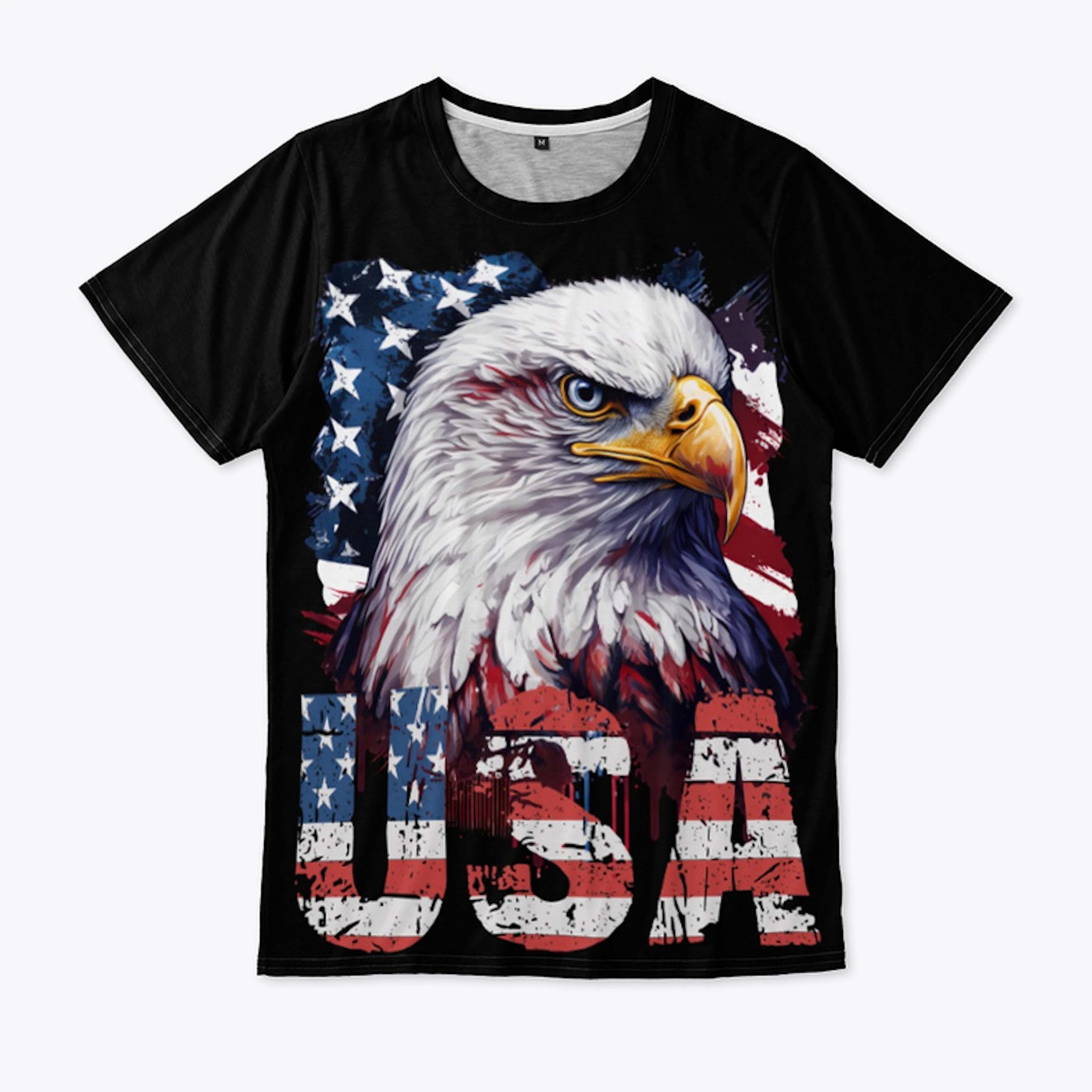 Patriotic US Eagle 016