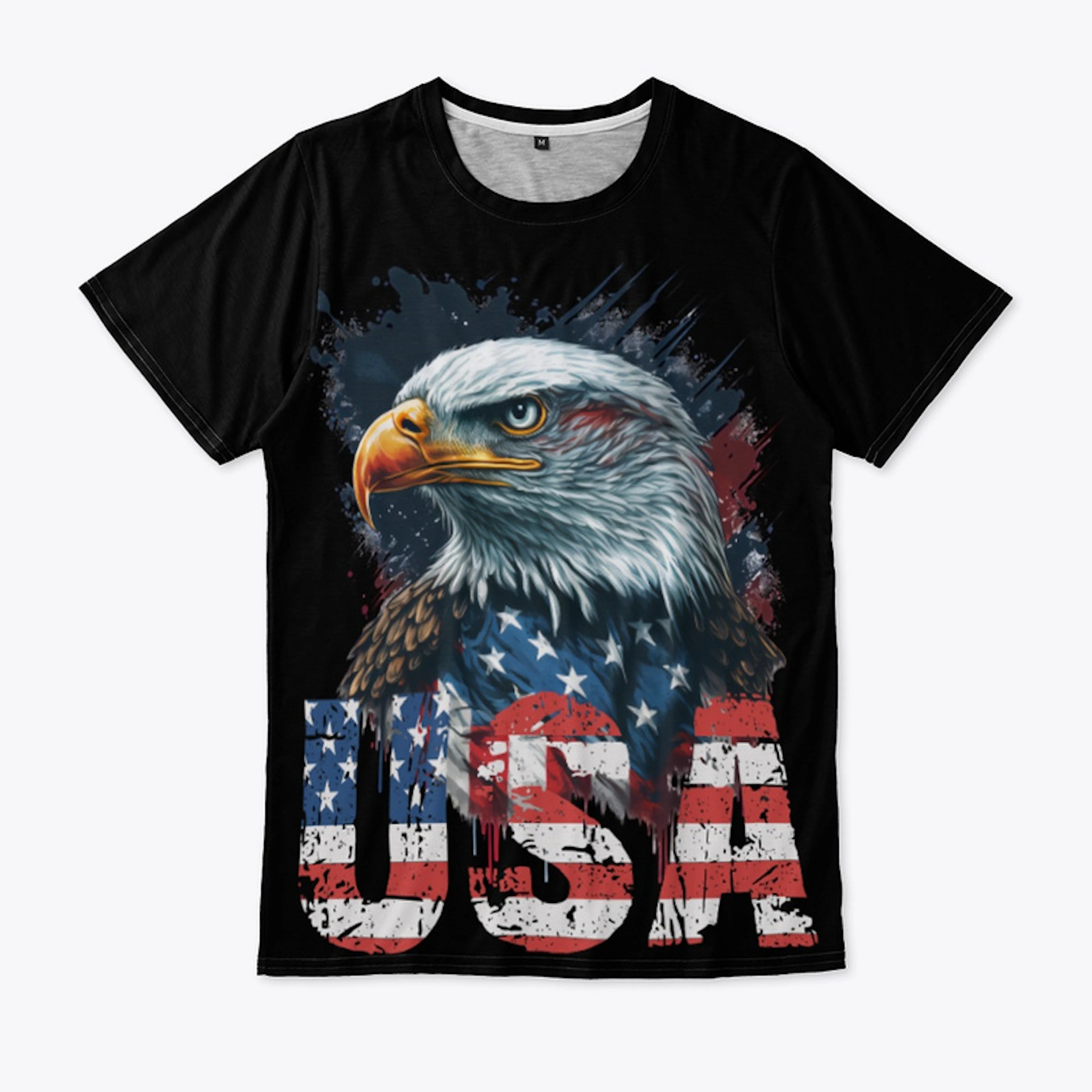 Patriotic US Eagle 010