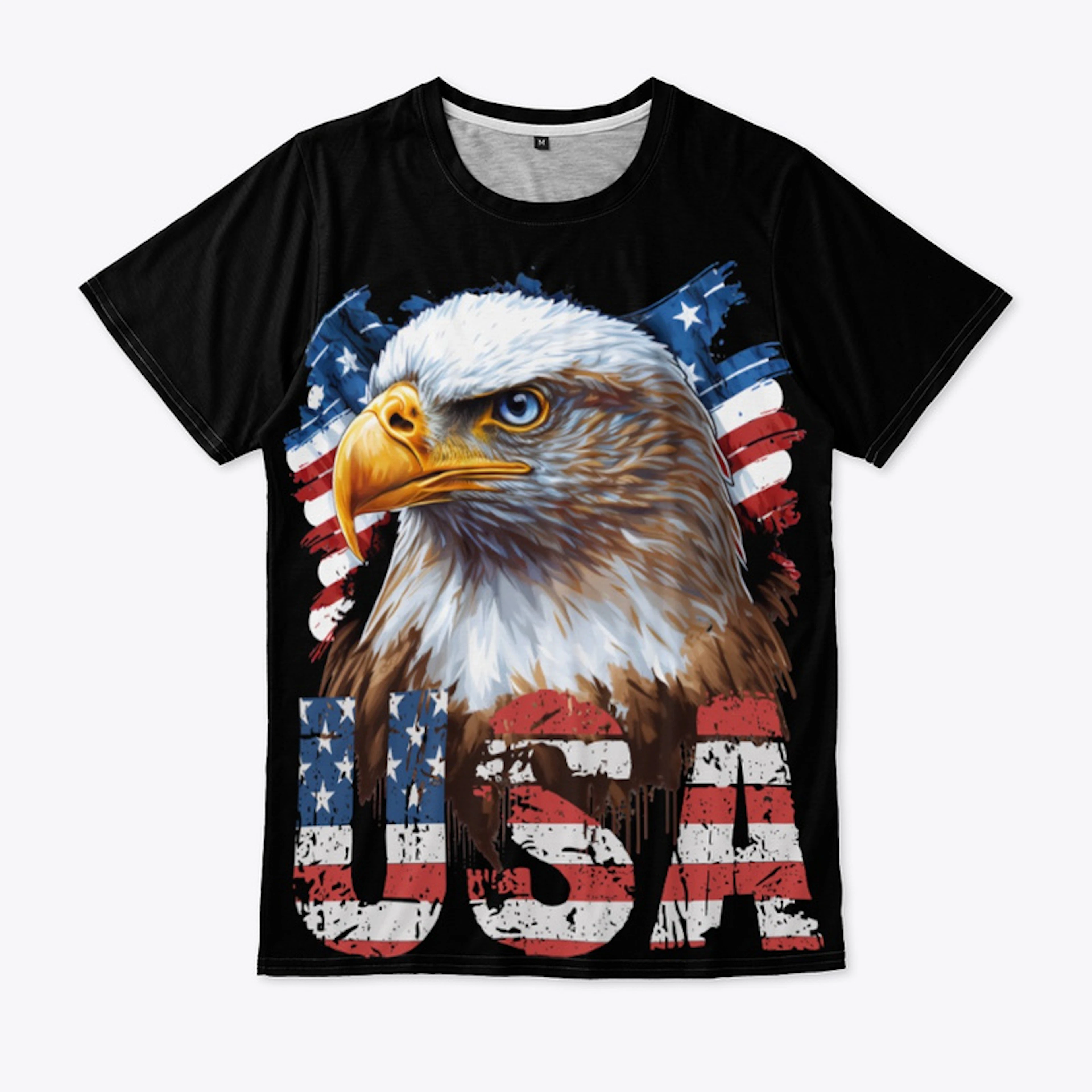 Patriotic US Eagle 014