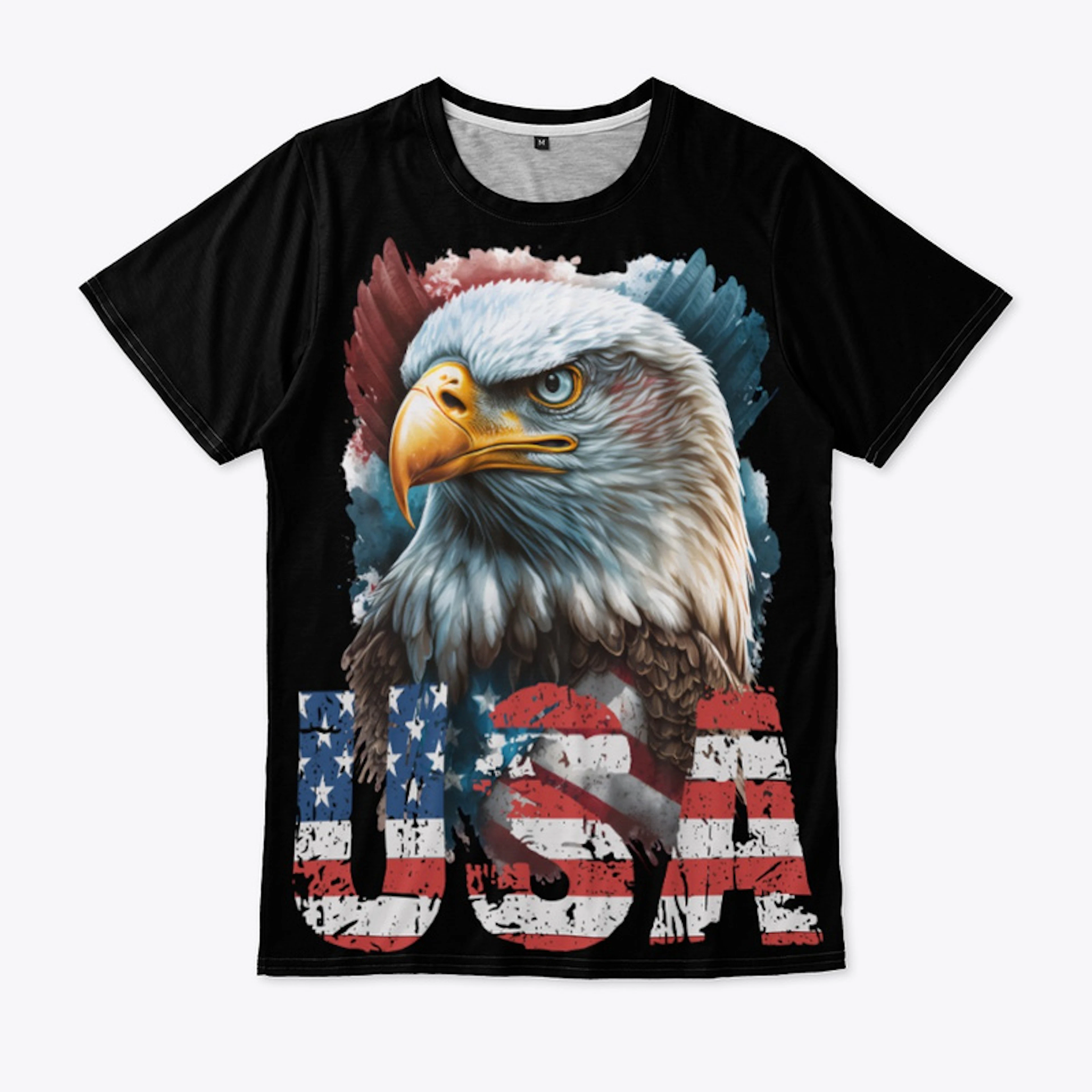 Patriotic US Eagle 015