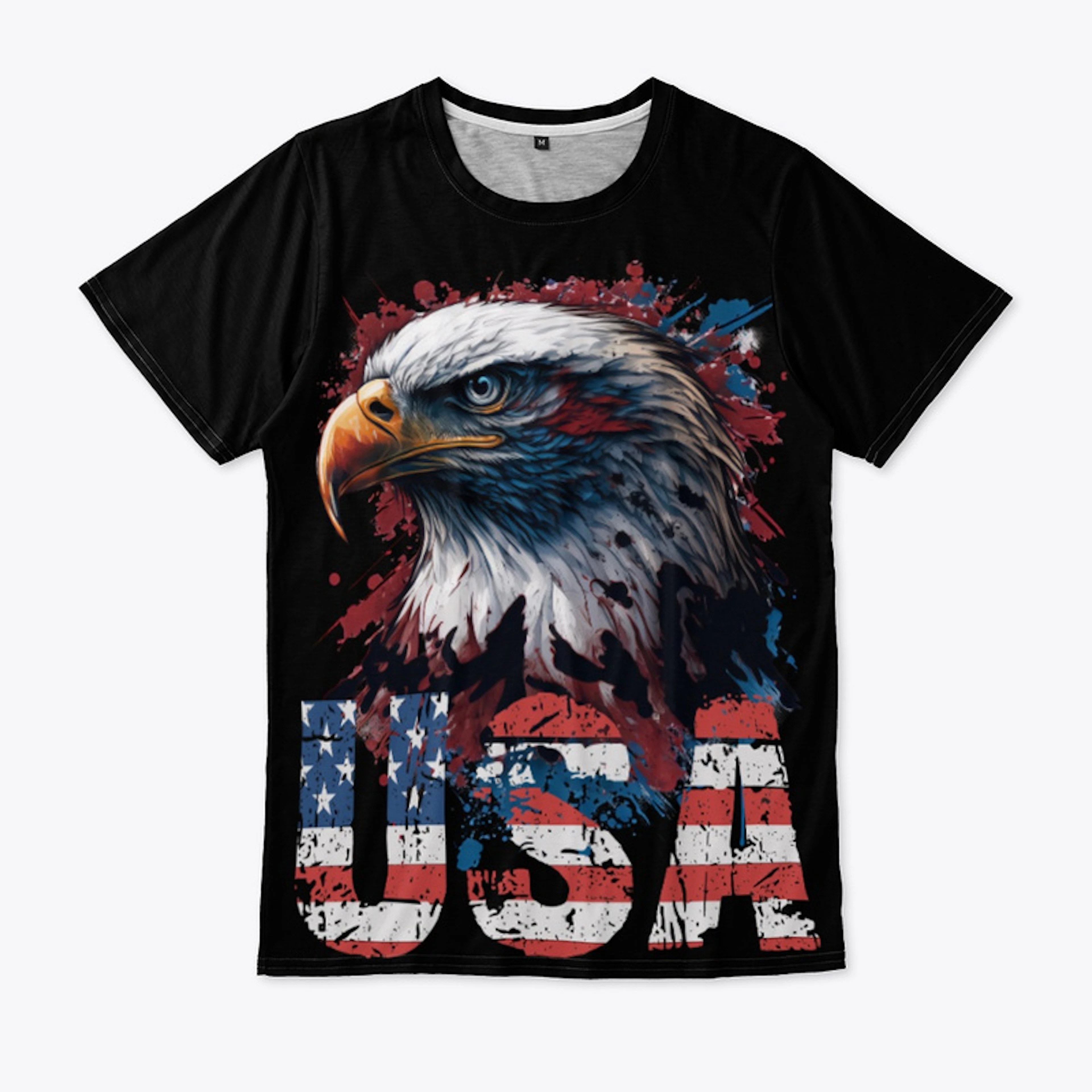 Patriotic US Eagle 012